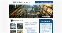 Desktop Screenshot of palserwis.pl